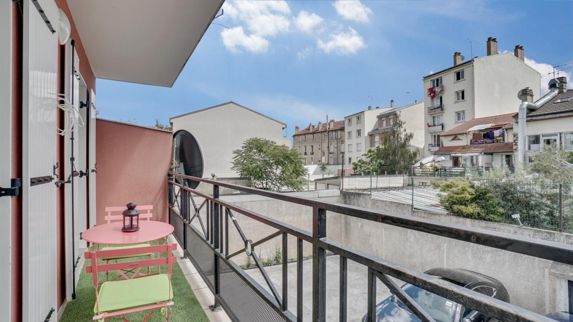 Chic Apart With Parking Near Paris Aubervilliers Exterior foto